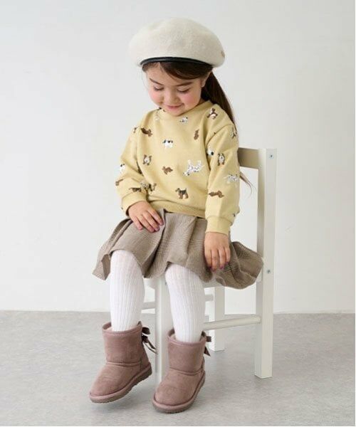 petit main / プティマイン ブーツ（ショート丈） | リボンムートンブーツ | 詳細13