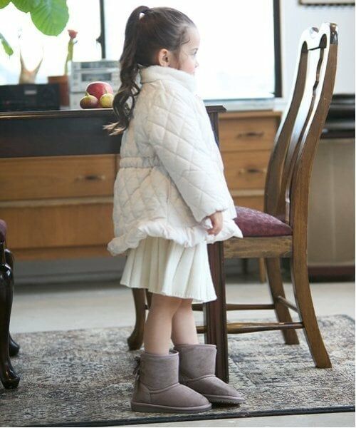 petit main / プティマイン ブーツ（ショート丈） | リボンムートンブーツ | 詳細19