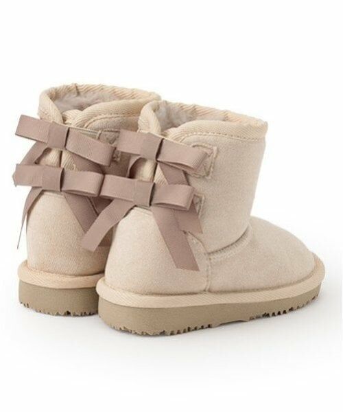 petit main / プティマイン ブーツ（ショート丈） | リボンムートンブーツ | 詳細2