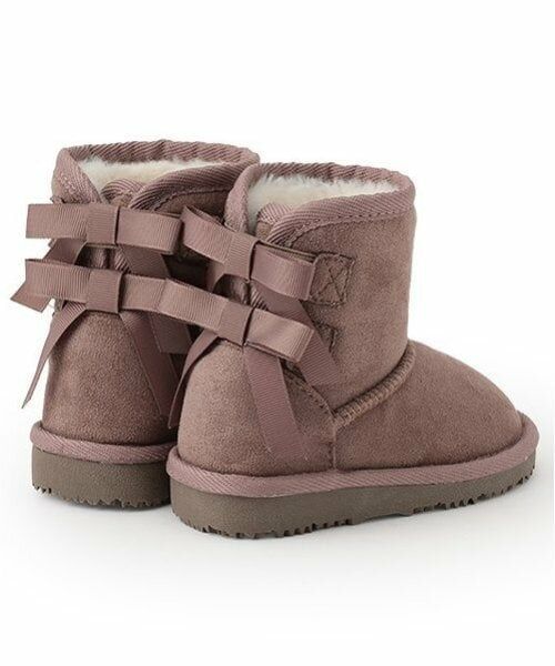 petit main / プティマイン ブーツ（ショート丈） | リボンムートンブーツ | 詳細4