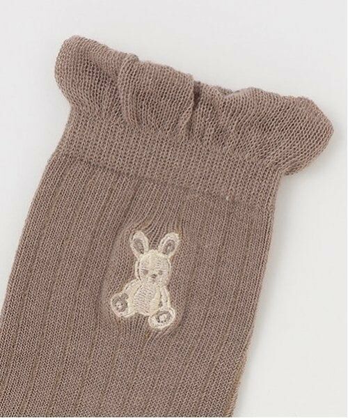 petit main / プティマイン ソックス | うさぎ&ハートクルーソックス2P | 詳細2