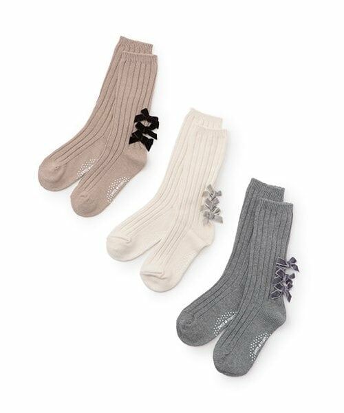 petit main / プティマイン ソックス | リボンハイソックス | 詳細6