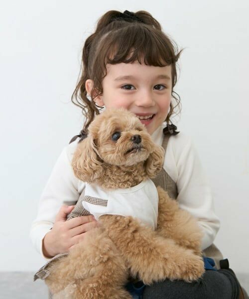 petit main / プティマイン ペットグッズ | 【リンク】【DOG】チェックドッキングワンピ | 詳細7