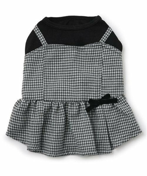 petit main / プティマイン ペットグッズ | 【リンク】【DOG】チェックドッキングワンピ | 詳細30