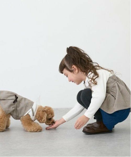 petit main / プティマイン ペットグッズ | 【リンク】【DOG】チェックドッキングワンピ | 詳細25