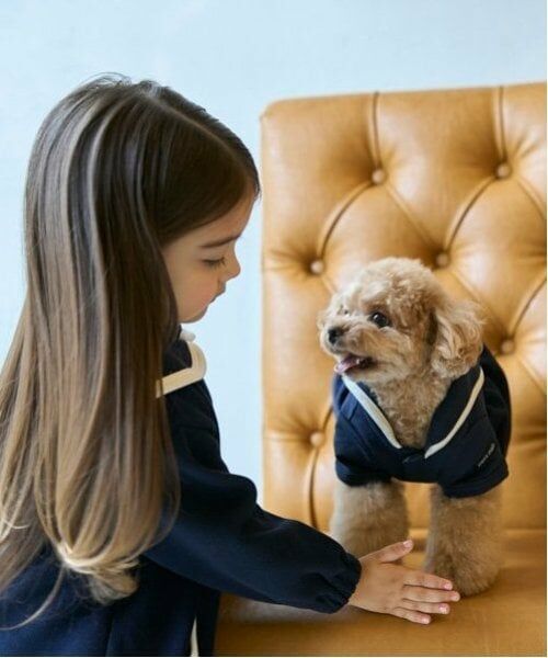 petit main / プティマイン ペットグッズ | 【リンク】【DOG】セーラー衿ワンピ | 詳細5