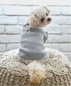 petit main / プティマイン ペットグッズ | 【リンク】【DOG】パールリボンつきニットタンク