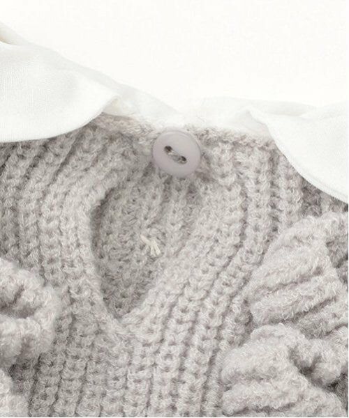 petit main / プティマイン ペットグッズ | 【リンク】【DOG】パールリボンつきニットタンク | 詳細16