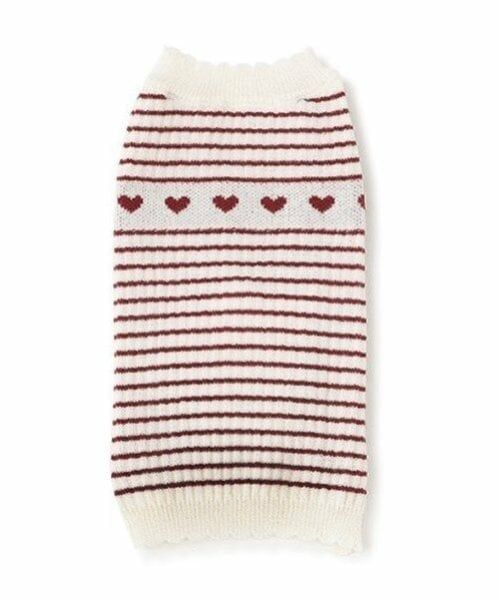 petit main / プティマイン ペットグッズ | 【リンク】【DOG】ハートリブニットタンク | 詳細8