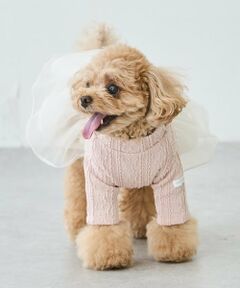 petit main / プティマイン ペットグッズ | 【DOG】チュールスカートドッキングワンピ