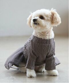 petit main / プティマイン ペットグッズ | 【DOG】チュールスカートドッキングワンピ