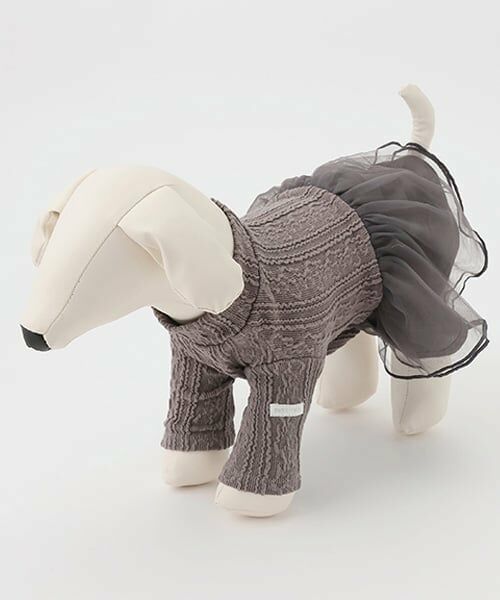 petit main / プティマイン ペットグッズ | 【DOG】チュールスカートドッキングワンピ | 詳細20