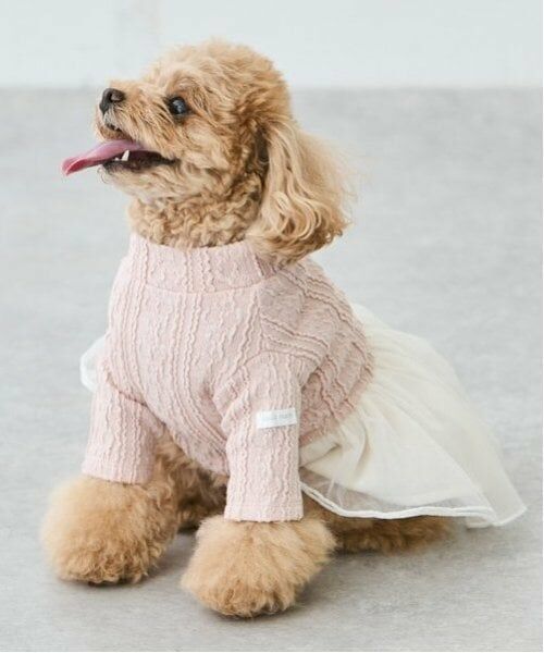 petit main / プティマイン ペットグッズ | 【DOG】チュールスカートドッキングワンピ | 詳細23