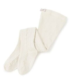 petit main / プティマイン ストッキング・タイツ・その他 | ジャガードタイツ