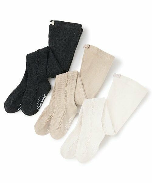 petit main / プティマイン ストッキング・タイツ・その他 | ジャガードタイツ | 詳細6