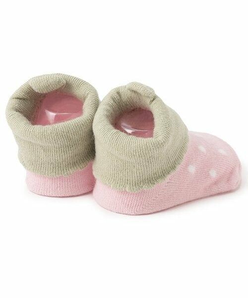 petit main / プティマイン ベビー・キッズウエア | いちごカップソックス | 詳細1