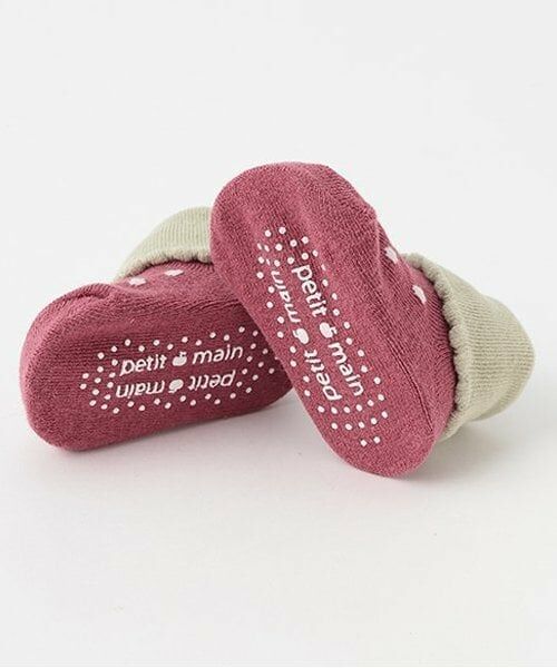 petit main / プティマイン ベビー・キッズウエア | いちごカップソックス | 詳細5