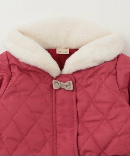 petit main / プティマイン ベビー・キッズウエア | 【リンク】キルトフリルジャンプスーツ(ベビー) | 詳細8