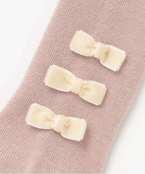 petit main / プティマイン ベビー・キッズウエア | BABYメニーリボンタイツ | 詳細2