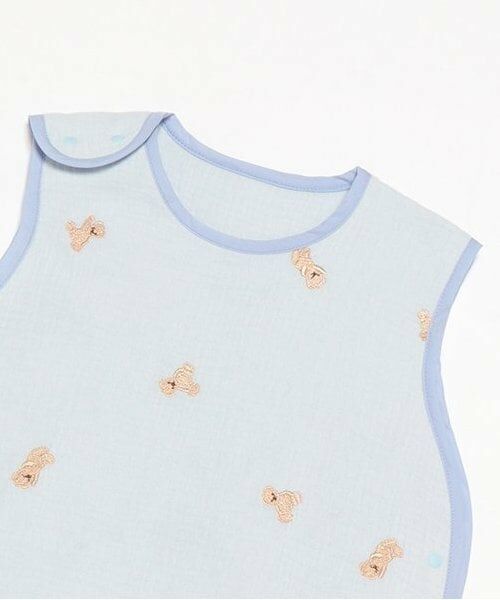 petit main / プティマイン ベビー・キッズウエア | ガーゼスリーパー | 詳細2