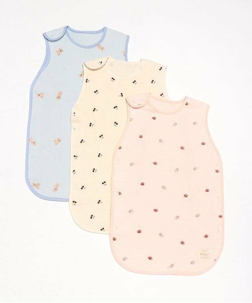 petit main / プティマイン ベビー・キッズウエア | ガーゼスリーパー | 詳細6