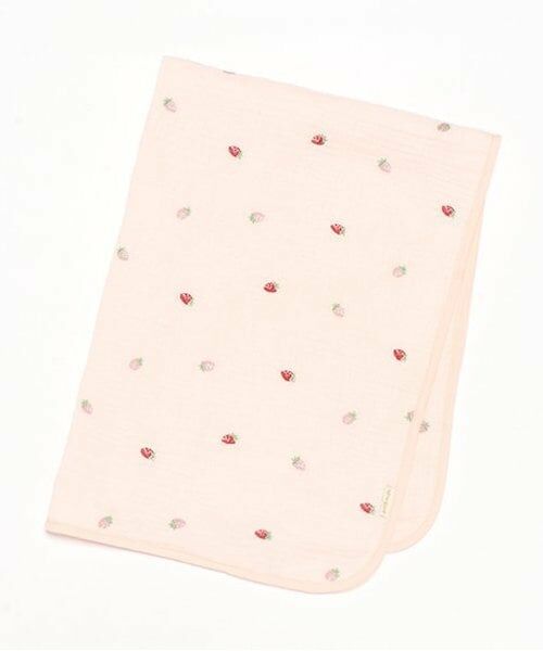 petit main / プティマイン ベビー・キッズグッズ | ガーゼブランケット（ライト ピンク）