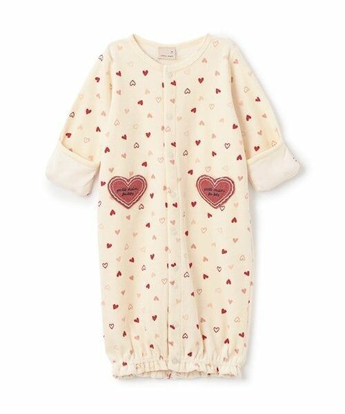 petit main / プティマイン ロンパース | アソートモチーフ2WAYオール（生成）