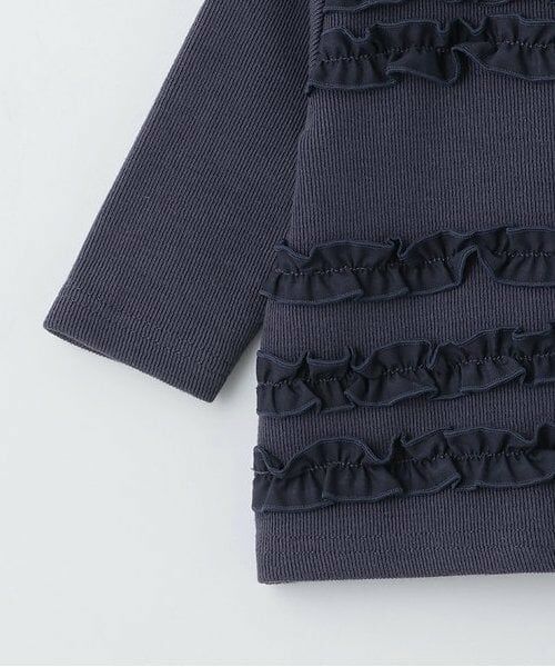 petit main / プティマイン ベビー・キッズウエア | フリルトップスセット | 詳細4