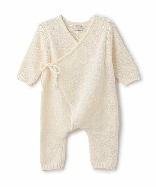 petit main / プティマイン ロンパース | 透かし編みカバーオール | 詳細4