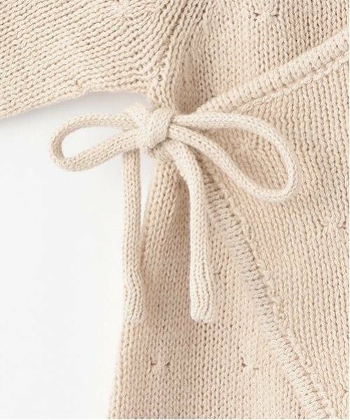 petit main / プティマイン ロンパース | 透かし編みカバーオール | 詳細6
