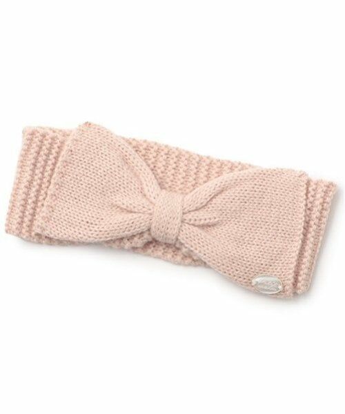 petit main / プティマイン ベビー・キッズグッズ | ニットヘアバンド（ライト ピンク）