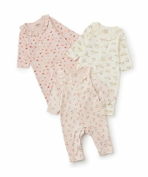 petit main / プティマイン ロンパース | GIRLSアソートカバーオール | 詳細7