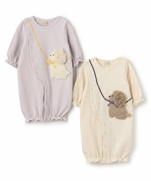 petit main / プティマイン ロンパース | 【リンク】プードル2WAYオール(ベビー) | 詳細9