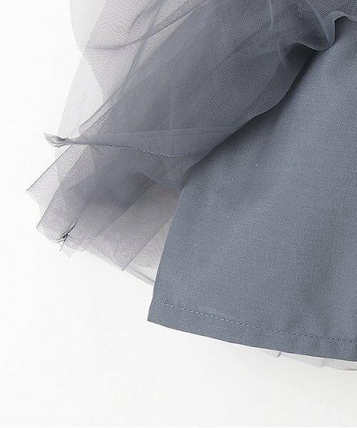 petit main / プティマイン ミニ丈・ひざ丈ワンピース | 【リンク】ベロアチュールOPセット(ベビー) | 詳細6