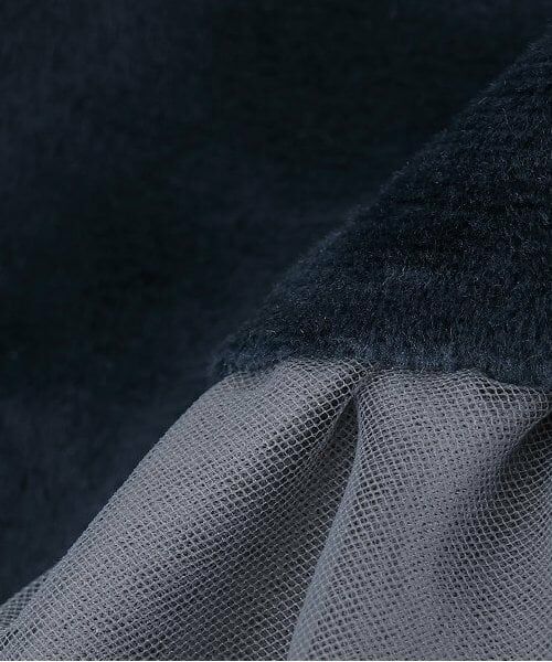 petit main / プティマイン ミニ丈・ひざ丈ワンピース | 【リンク】ベロアチュールOPセット(ベビー) | 詳細8