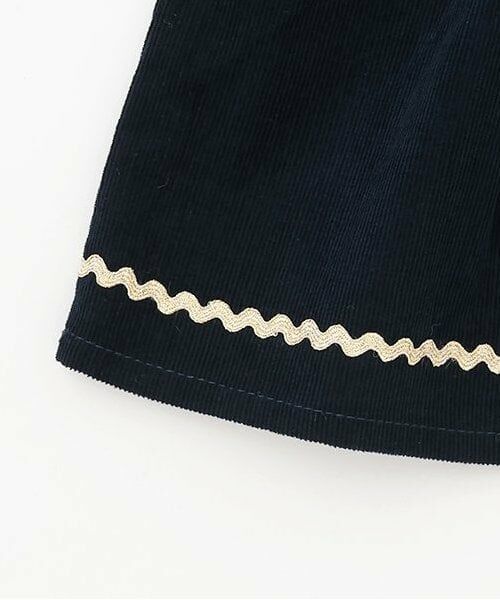 petit main / プティマイン ロンパース | Xmas　なりきり襟ハート刺繍OPロンパース | 詳細6