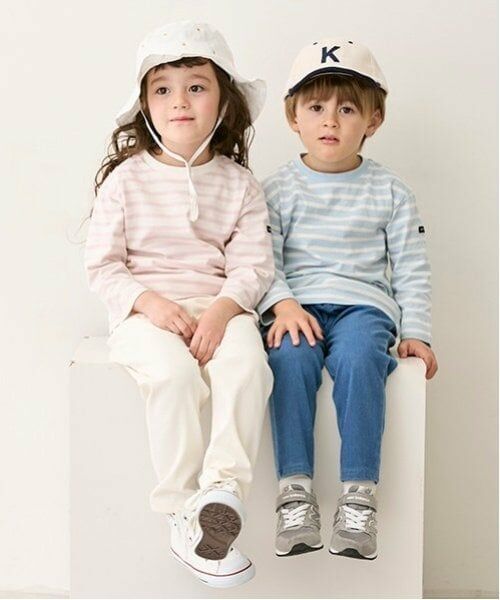 petit main / プティマイン その他パンツ | 【スマイルシリーズ】テーパードパンツ | 詳細9