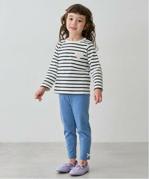 petit main / プティマイン その他パンツ | 【プティプラ】GIRLS10分丈レギンス | 詳細8