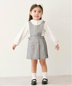 petit main / プティマイン ミニ丈・ひざ丈ワンピース | 【POLO BCS】2wayジャンスカ