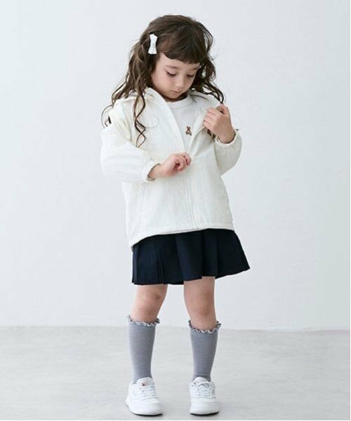 petit main / プティマイン ミニ丈・ひざ丈ワンピース | 【POLO BCS】2wayジャンスカ | 詳細5