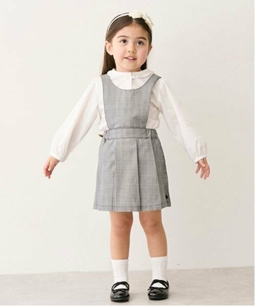 petit main / プティマイン ミニ丈・ひざ丈ワンピース | 【POLO BCS】2wayジャンスカ（マルチ）