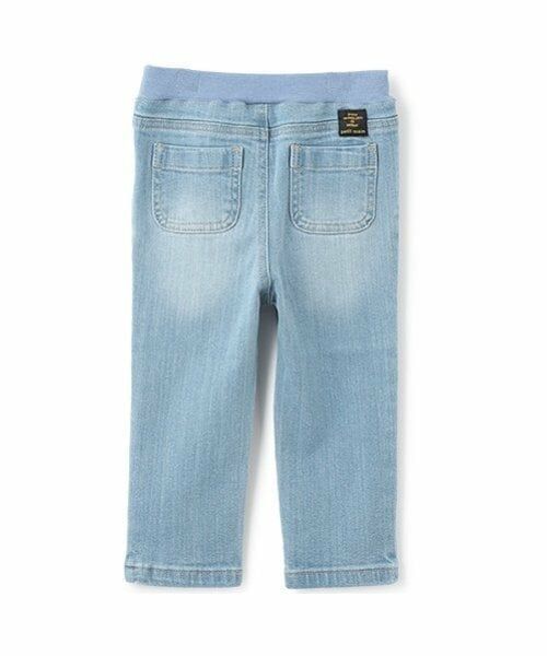 petit main / プティマイン その他パンツ | 【オーガニック】デニムストレートパンツ(キッズサイズ) | 詳細11