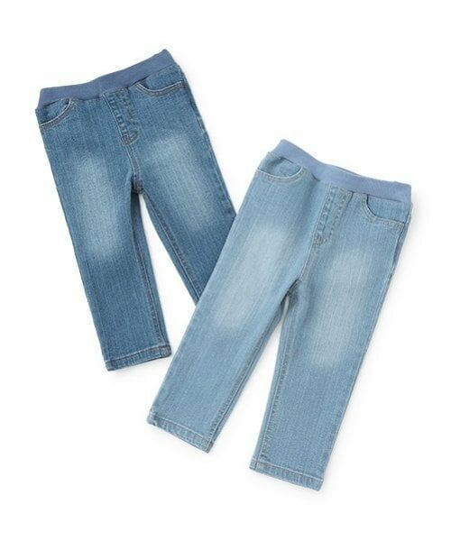petit main / プティマイン その他パンツ | 【オーガニック】デニムストレートパンツ(キッズサイズ) | 詳細18