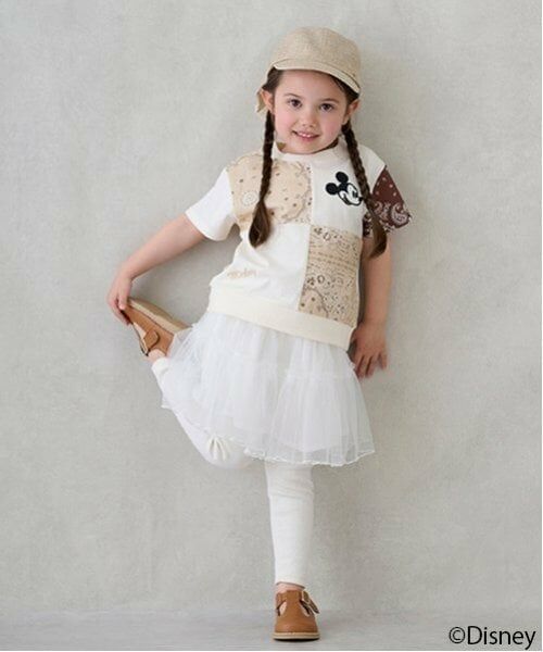 petit main / プティマイン ミニ・ひざ丈スカート | レギンス付きチュールスカート | 詳細22