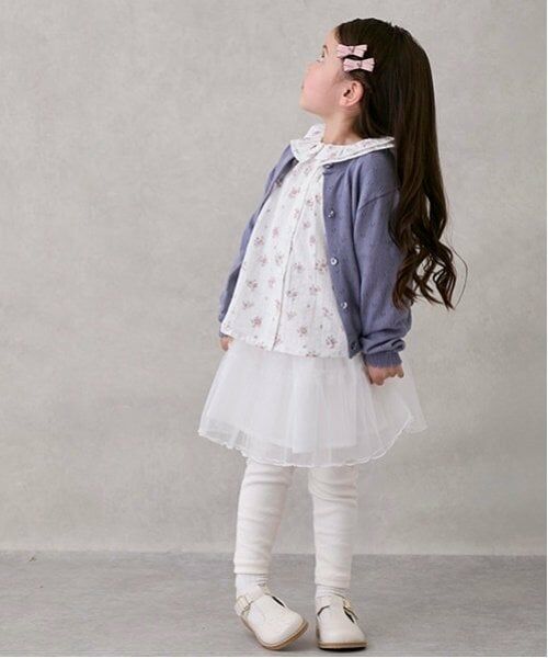 petit main / プティマイン ミニ・ひざ丈スカート | レギンス付きチュールスカート | 詳細24