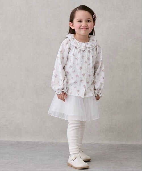 petit main / プティマイン ミニ・ひざ丈スカート | レギンス付きチュールスカート | 詳細25