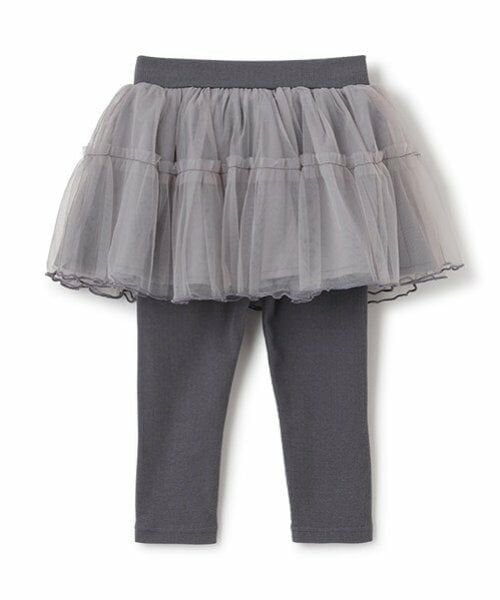 petit main / プティマイン ミニ・ひざ丈スカート | レギンス付きチュールスカート | 詳細27