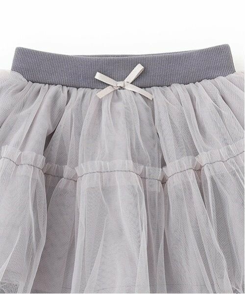 petit main / プティマイン ミニ・ひざ丈スカート | レギンス付きチュールスカート | 詳細28