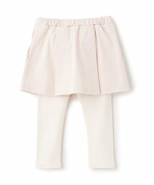 petit main / プティマイン ミニ・ひざ丈スカート | 【リンク】花刺しゅうレギつきスカート(キッズ) | 詳細11