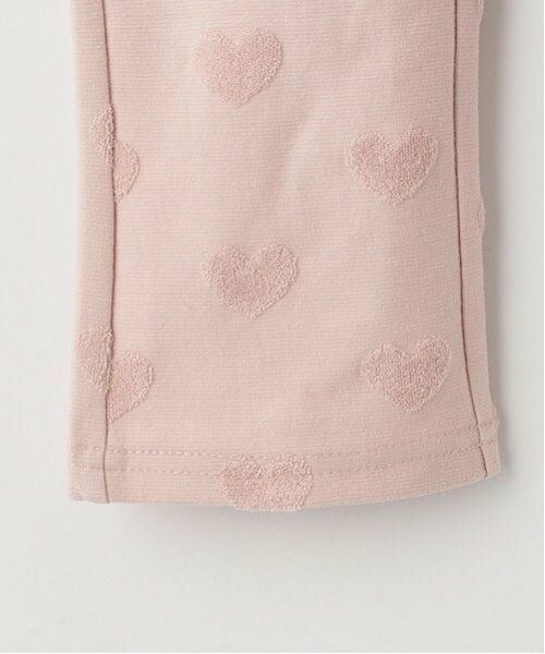 petit main / プティマイン その他パンツ | ハートジャガードフレアパンツ | 詳細5